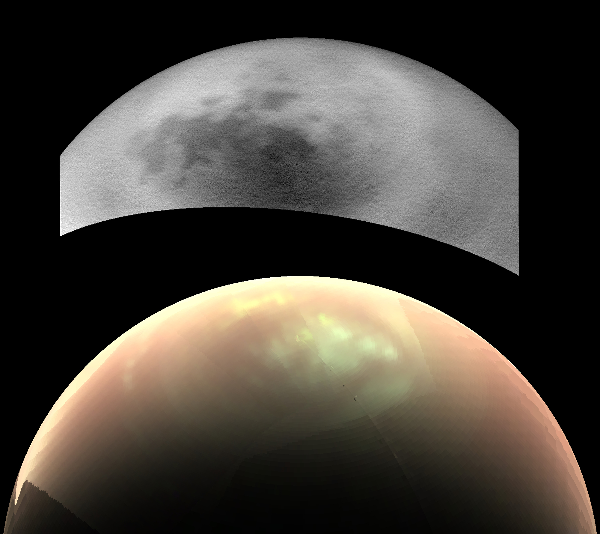 Weird Clouds Linger on Saturn's Moon Titan